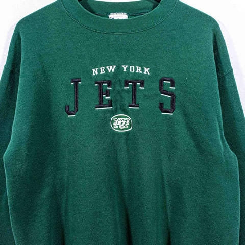 New York Jets Sweatshirt Lee Sport Embroidered