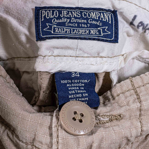 Polo Jeans Co. Ralph Lauren Military Cargo Shorts