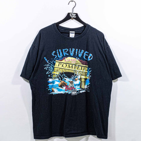 I Survived Escape From Pompeii Busch Gardens T-Shirt