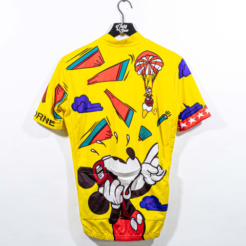 Disney Mickey Mouse Donald Giordano Cycling Jersey Made in Italy