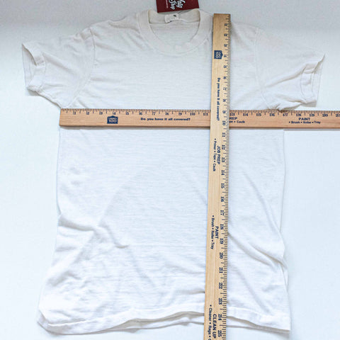 JC Penney Blank T-Shirt Made in USA Single Stitch