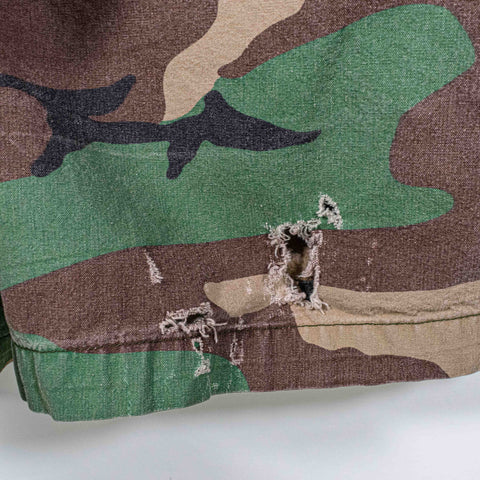 Polo Ralph Lauren Pony Camo Cargo Shorts Distressed