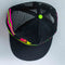Three Stripe Mesh Trucker Hat Snapback New Mexico