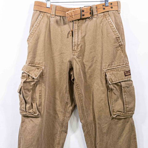 Aeropostale Heavyweight Cargo Pants Paratrooper Military