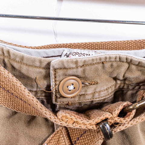 Aeropostale Heavyweight Cargo Pants Paratrooper Military