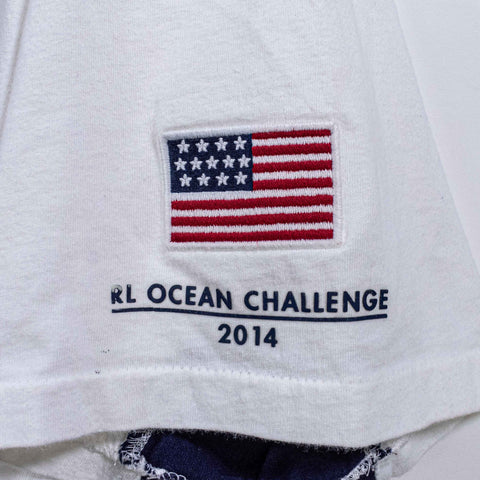 Polo Ralph Lauren RL Ocean Challenge 2014 T-Shirt PRL Cup Offshore Cross Flags