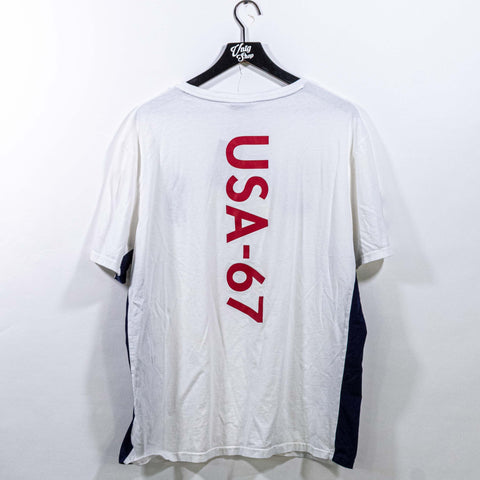 Polo Ralph Lauren RL Ocean Challenge 2014 T-Shirt PRL Cup Offshore Cross Flags