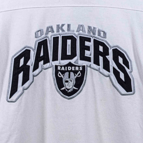 Oakland Raiders NFL Pullover Sweatshirt Lee Sport Embroidered Football