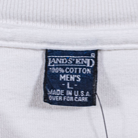Lands End Pocket T-Shirt Made in USA