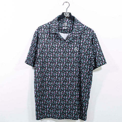 Rhoback Crave Activity Miami Vice Performance Polo Shirt