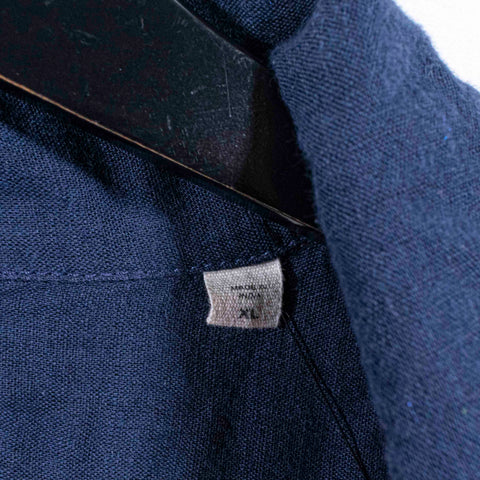 Buck Mason Linen Cotton Button Shirt Short Sleeve