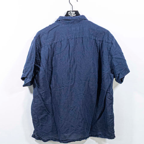 Buck Mason Linen Cotton Button Shirt Short Sleeve