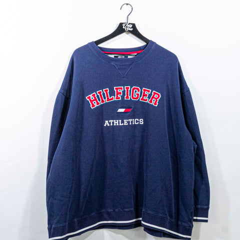 Tommy Hilfiger Athletics Flag Spell Out Crewneck Sweatshirt