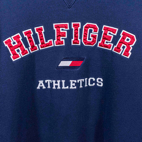 Tommy Hilfiger Athletics Flag Spell Out Crewneck Sweatshirt