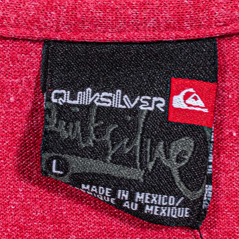 Quiksilver Surf Logo T-Shirt Sun Faded