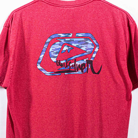 Quiksilver Surf Logo T-Shirt Sun Faded