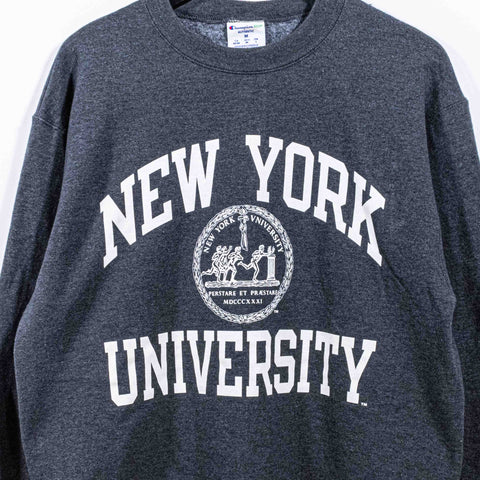 New York University NYU Crest Champion Sweatshirt