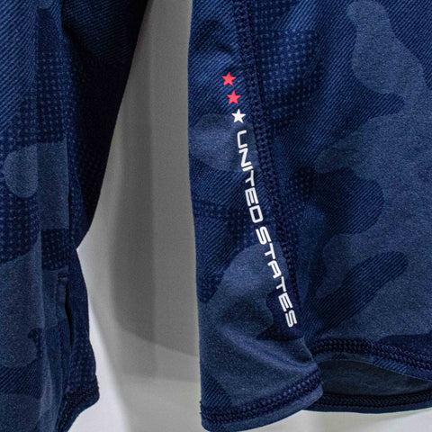 RLX Ralph Lauren Ryder Cup USA 16 1/4 Zip Camo Pullover
