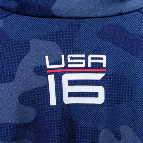 RLX Ralph Lauren Ryder Cup USA 16 1/4 Zip Camo Pullover