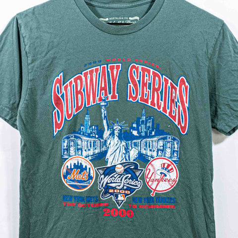 New York Yankees Mets Subway Series 2000 MLB T-Shirt Mitchell & Ness