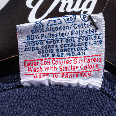 FC Barcelona Crest Logo T-Shirt Embroidered Soccer Futbol Blokecore