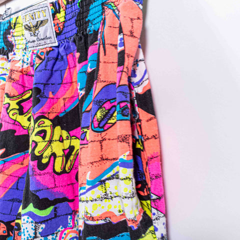 Infinity Parachute Pants AOP Graffiti Hip Hop Joggers