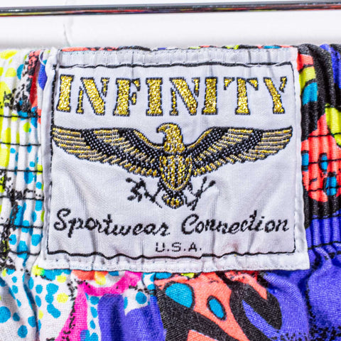 Infinity Parachute Pants AOP Graffiti Hip Hop Joggers