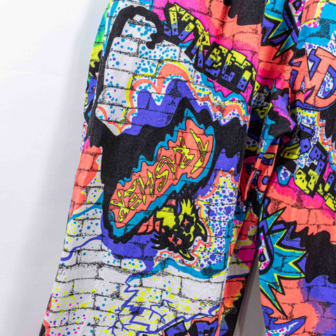 Infinity Parachute Pants AOP Graffiti Hip Hop Joggers