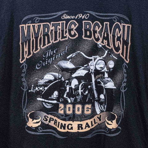 Myrtle Beach Spring Rally Biker Motorcycle T-Shirt