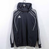 Adidas Soccer Pullover Hoodie Sweatshirt Sun Faded Blokecore