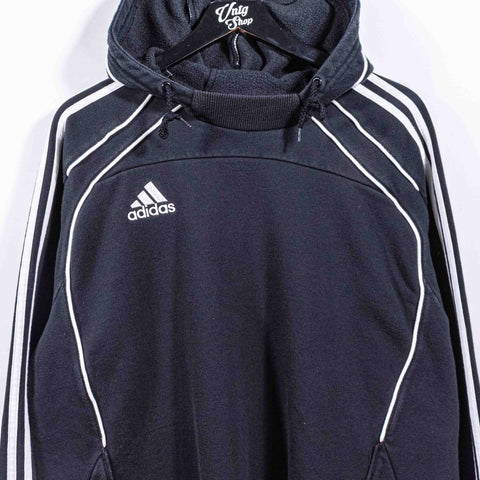 Adidas Soccer Pullover Hoodie Sweatshirt Sun Faded Blokecore