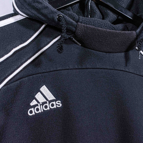 Adidas Soccer Pullover Hoodie Sweatshirt Sun Faded Blokecore