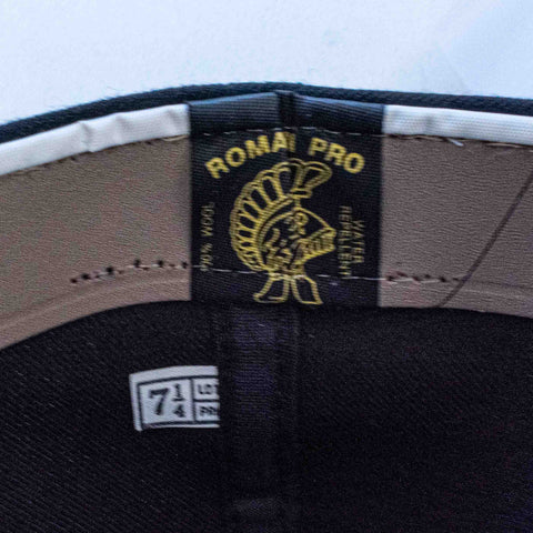 Baltimore Orioles Roman Pro Fitted Baseball Hat 7 1/4