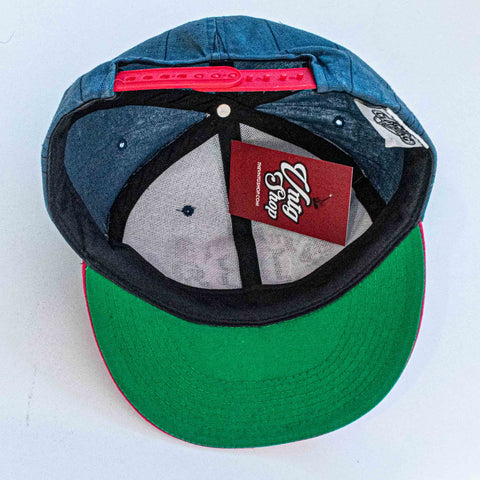 Looney Tunes Burbank Blitzers Bugs Bunny Daffy Duck Pinstripe Snapback Hat