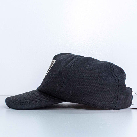 Raiders Plain Logo Snapback Hat Annco NFL