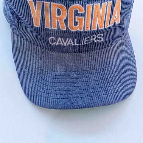 Virginia Cavaliers Corduroy Snapback Hat Twins Enterprises Sun Faded