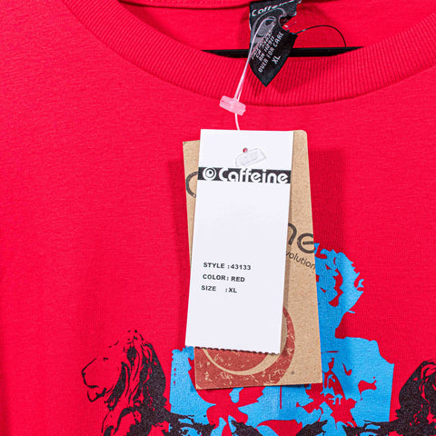 Caffeine Culture Rave Techno T-Shirt Streetwear
