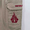 Ignition Embroidered Baggy Cargo Shorts