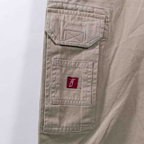 Ignition Embroidered Baggy Cargo Shorts