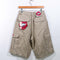 Ignition Embroidered Baggy Cargo Shorts