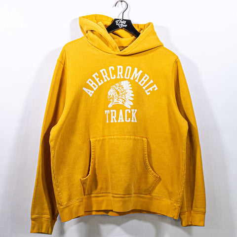 Abercrombie & Fitch Track Indian Head Hoodie Sweatshirt