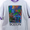 Boston City Art Layered Double Collar T-Shirt