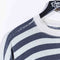 Blank Striped Surf Skate Sun Faded Striped T-Shirt