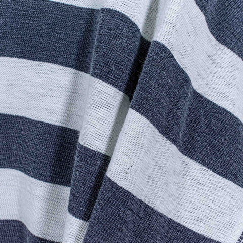 Blank Striped Surf Skate Sun Faded Striped T-Shirt
