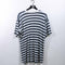 Blank Striped Surf Skate Sun Faded Striped T-Shirt