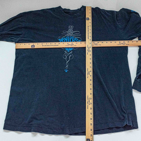 New York Knicks Tribal Print Long Sleeve T-Shirt NBA