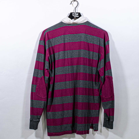 Polo Ralph Lauren Pony Striped Long Sleeve Rugby Shirt