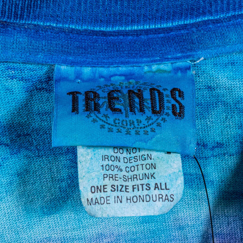 Striped Surf Skate Ocean Tie Dye T-Shirt
