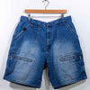 Denim Jean Cargo Shorts Jorts Baggy Hip Hop Mac Sport