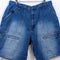 Denim Jean Cargo Shorts Jorts Baggy Hip Hop Mac Sport